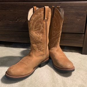Mens durango tan cowboy boots